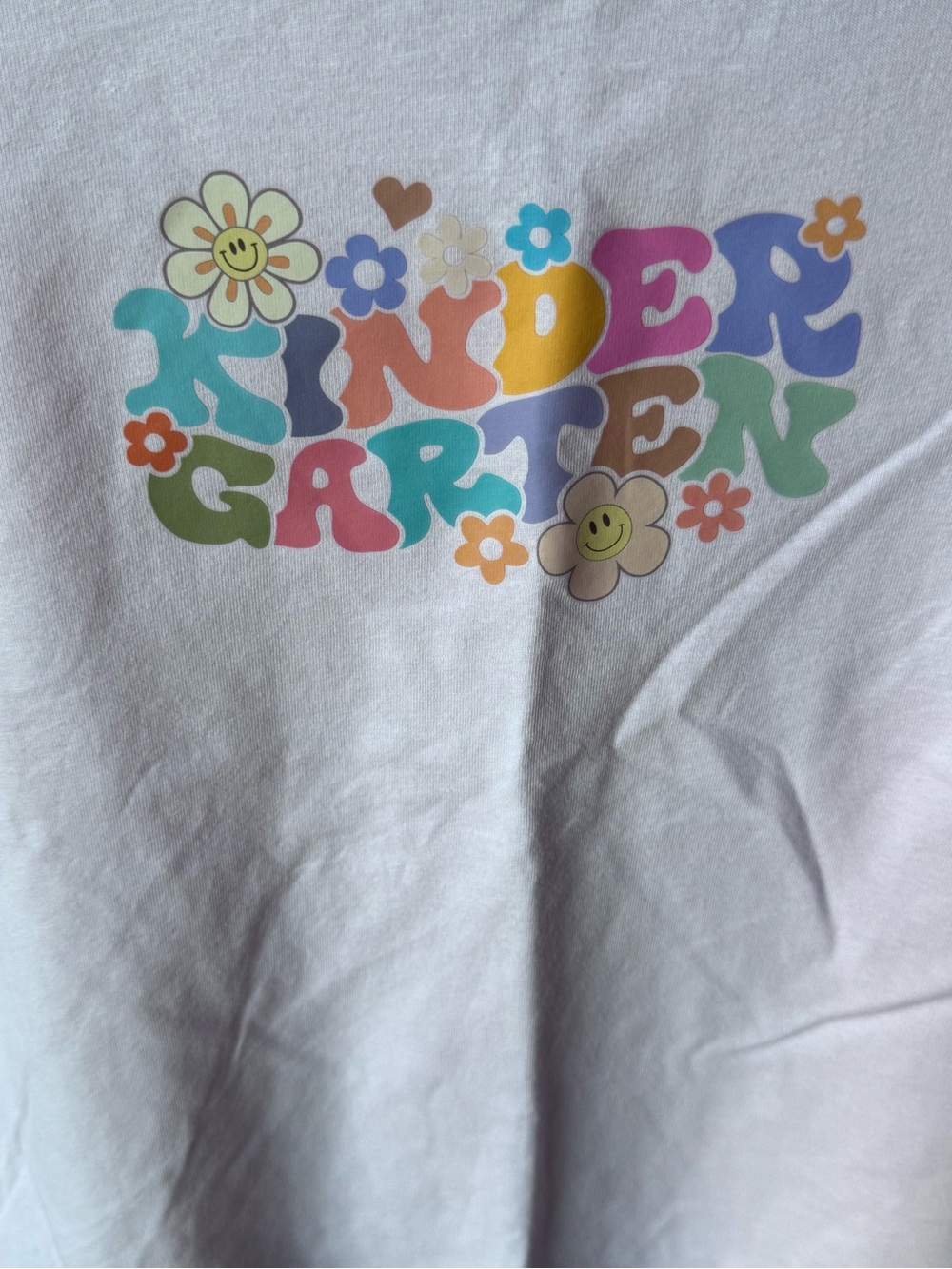 NWT Back to School Sweet Wink: Kindergarten Short Sleeve T-Shirt - Pink Sz. 5/6 - Picture 2 of 6